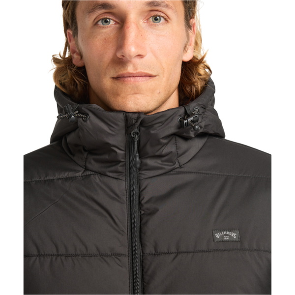 2025 Billabong Casaco Com Capuz Journey Para Homem EBYJK00145 - Black